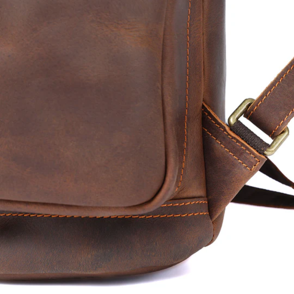 Leder Laptop-Rucksack | Alexander