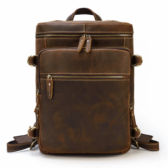 NOVOA - Leder Rucksack Rucksack