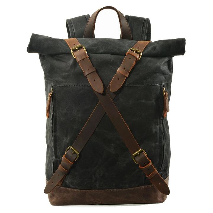 WEXEN – Canvas Rucksack mit Kreuzgurten