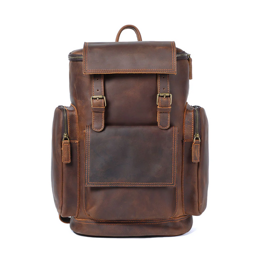 Leder Laptop-Rucksack | Alexander