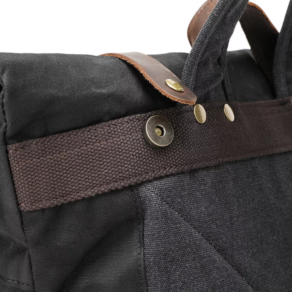WEXEN – Canvas Rucksack mit Kreuzgurten