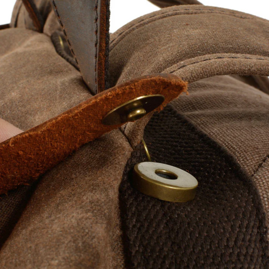 WEXEN – Canvas Rucksack mit Kreuzgurten
