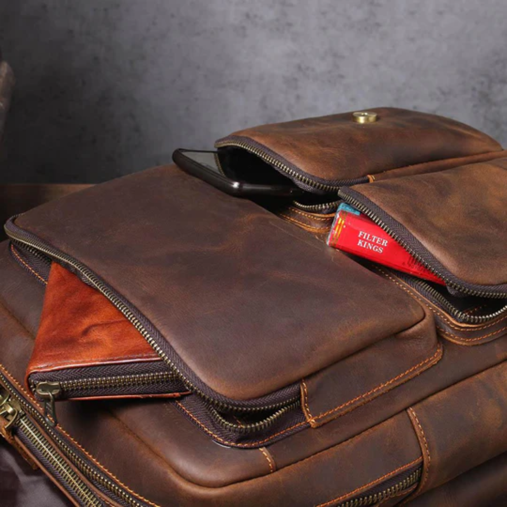 Leder Rucksack | Reindhardt