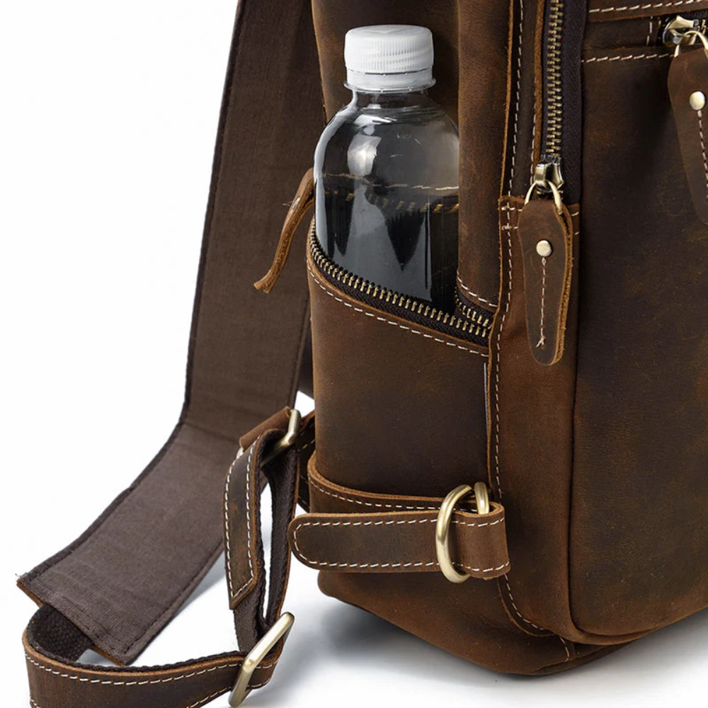 NOVOA - Leder Rucksack Rucksack