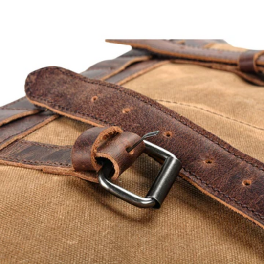HALTI - Duffle Bag aus gewachstem Canvas