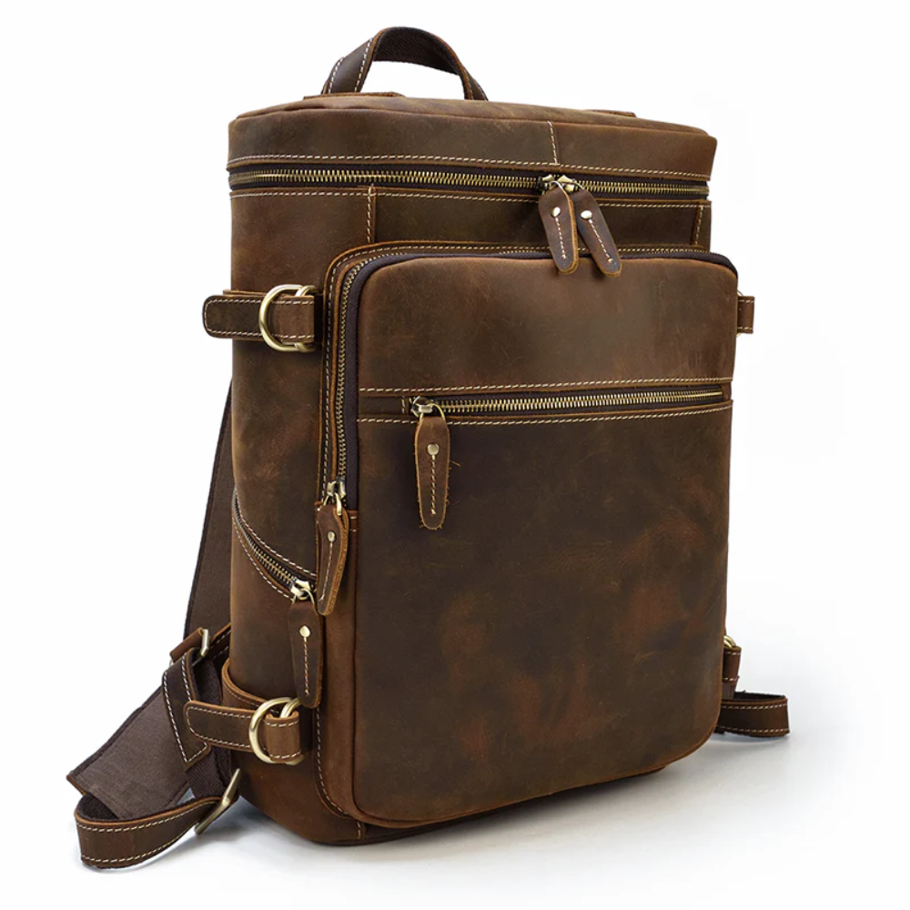 NOVOA - Leder Rucksack Rucksack