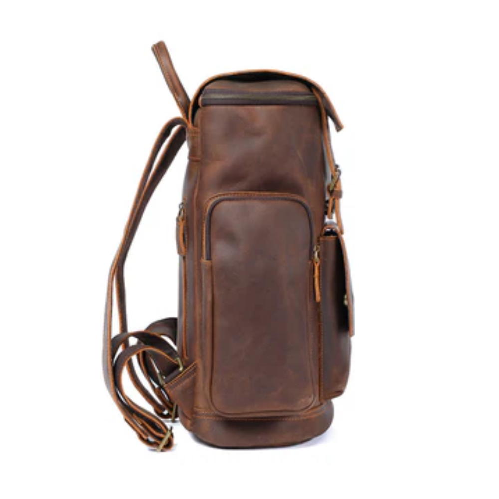 Leder Laptop-Rucksack | Alexander
