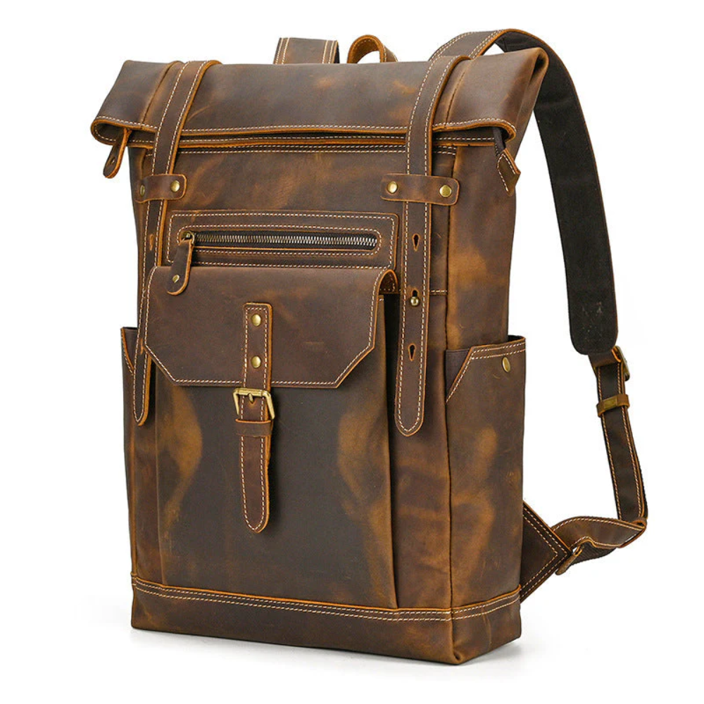 Leder Laptop Rucksack für Herren |  Kaiser
