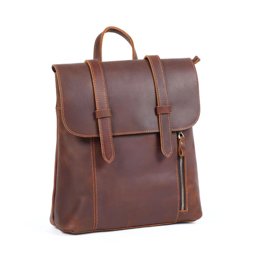 ITHYA - Kleiner Leder-Rucksack