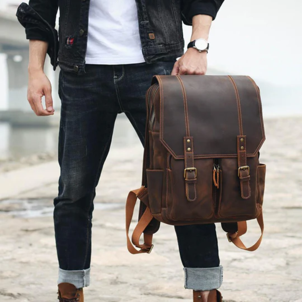 Leder Rucksack | Reindhardt