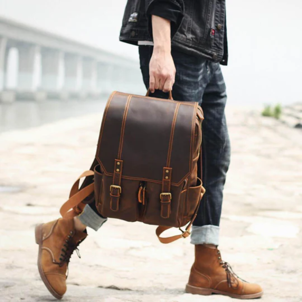 Leder Rucksack | Reindhardt