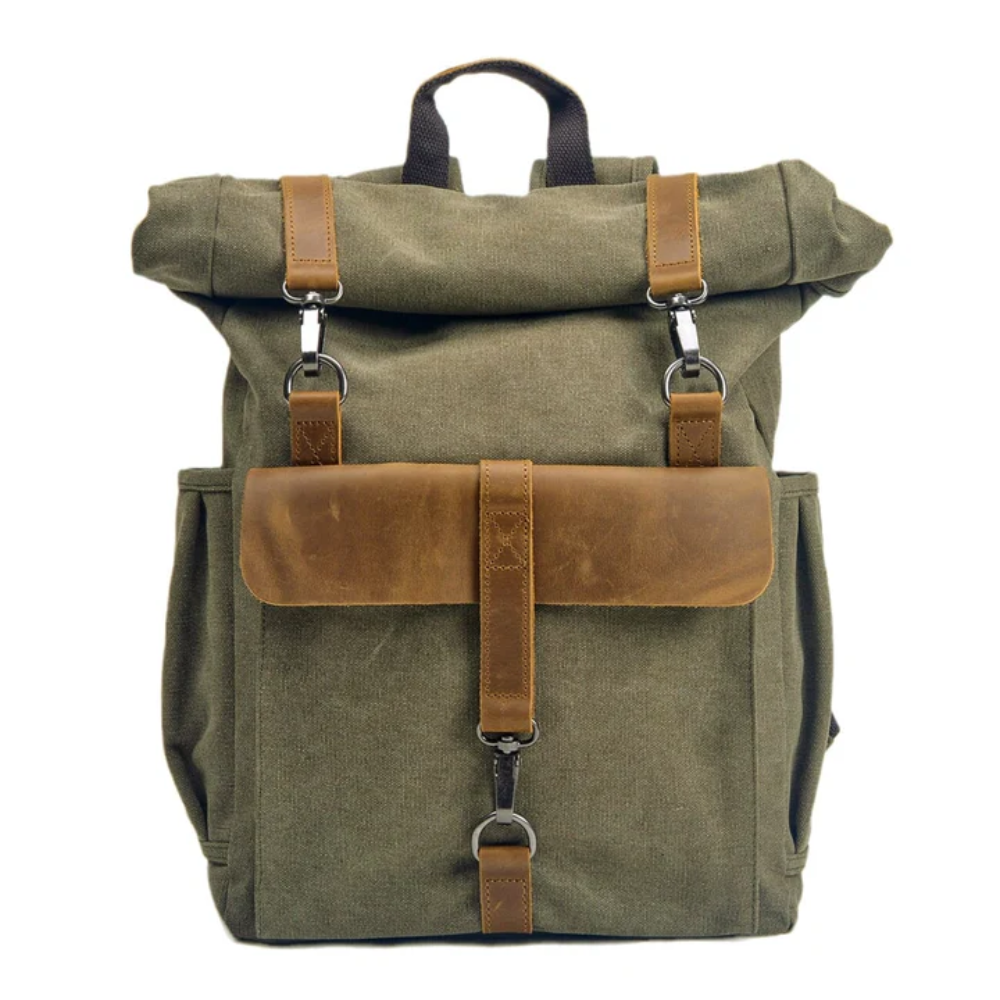 LENNO – Canvas Rolltop Rucksack