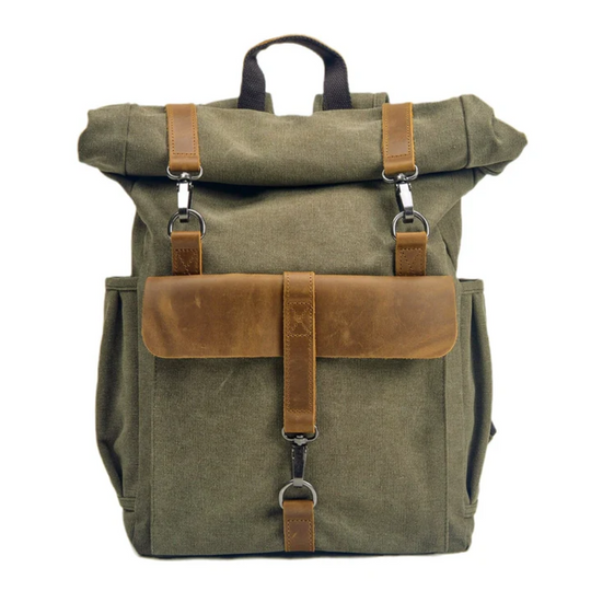 LENNO – Canvas Rolltop Rucksack