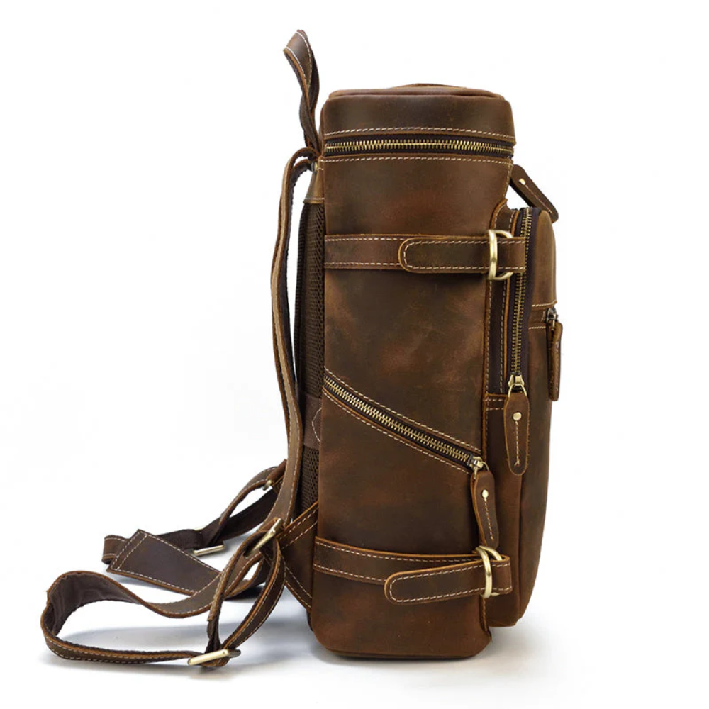 NOVOA - Leder Rucksack Rucksack