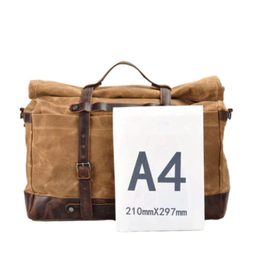 HALTI - Duffle Bag aus gewachstem Canvas