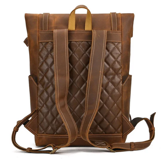 Leder Laptop Rucksack für Herren |  Kaiser