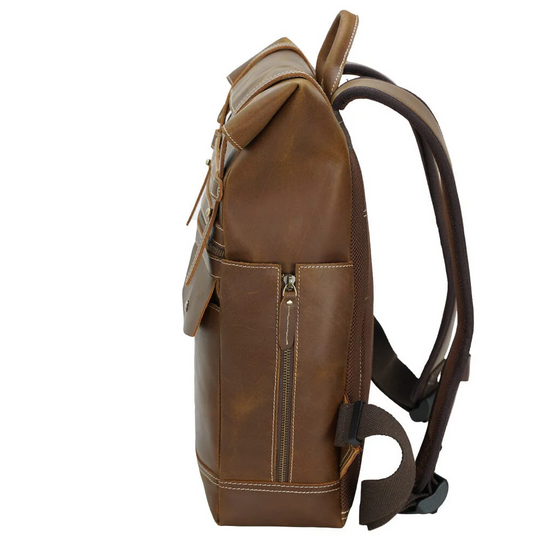 VINSON - Leder Laptop-Buchtasche