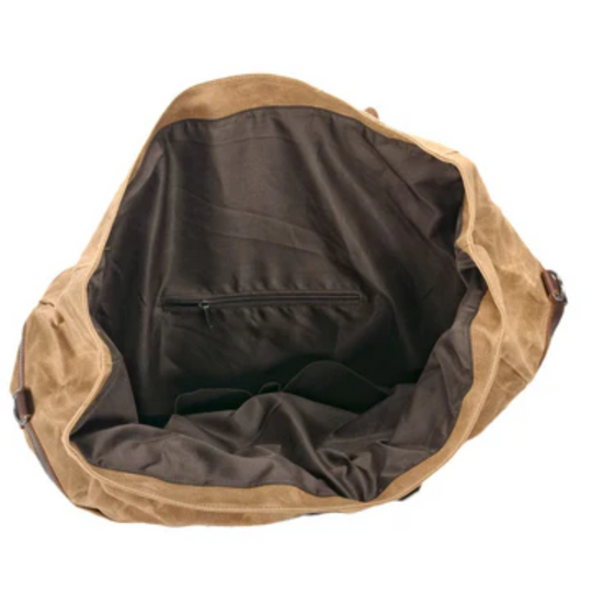 HALTI - Duffle Bag aus gewachstem Canvas