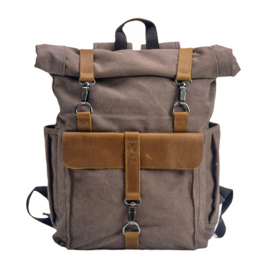 LENNO – Canvas Rolltop Rucksack