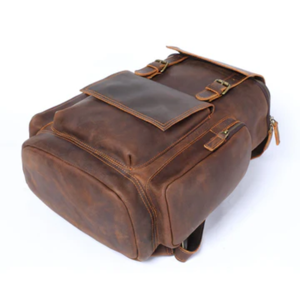 Leder Laptop-Rucksack | Alexander