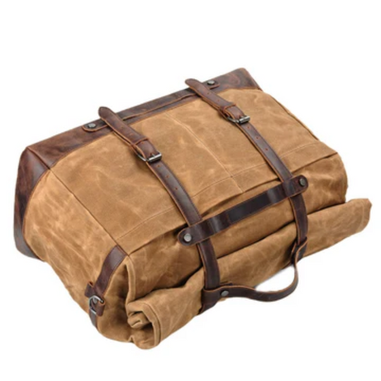 HALTI - Duffle Bag aus gewachstem Canvas
