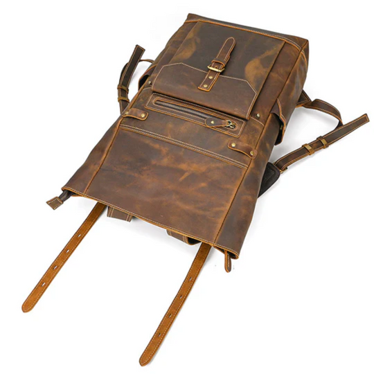 Leder Laptop Rucksack für Herren |  Kaiser