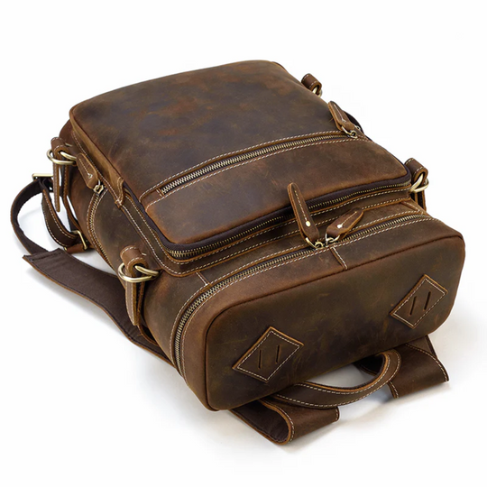 NOVOA - Leder Rucksack Rucksack