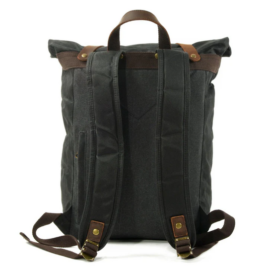 WEXEN – Canvas Rucksack mit Kreuzgurten