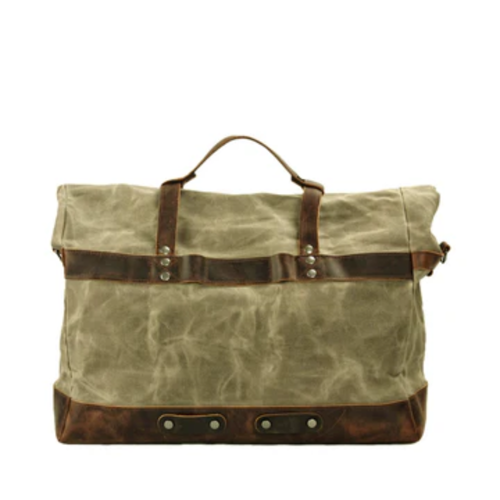 HALTI - Duffle Bag aus gewachstem Canvas