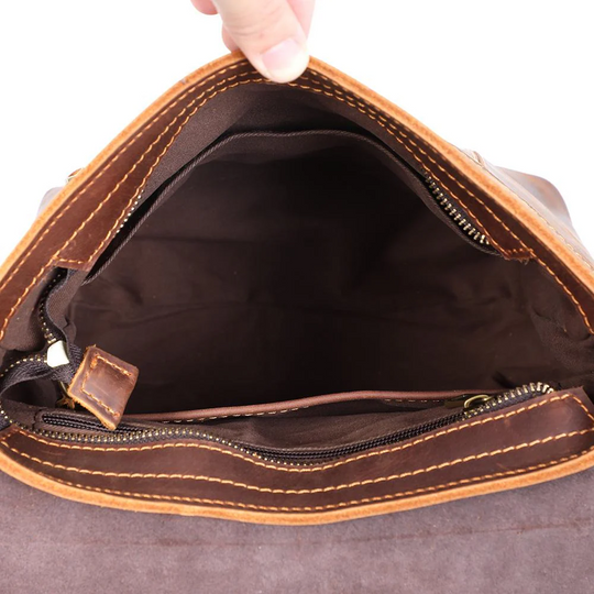 ITHYA - Kleiner Leder-Rucksack