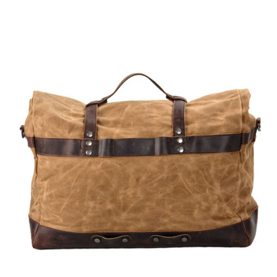 HALTI - Duffle Bag aus gewachstem Canvas