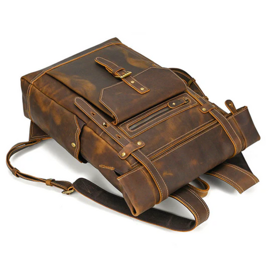 Leder Laptop Rucksack für Herren |  Kaiser