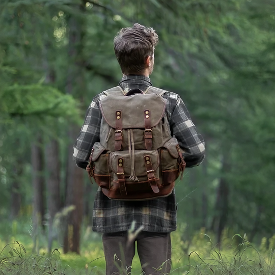 Arvid - Canvas Hiking Backpack