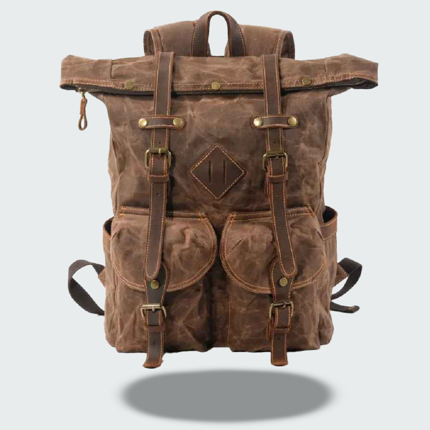 Laptop-Rucksack aus Segeltuch | Felsenberg