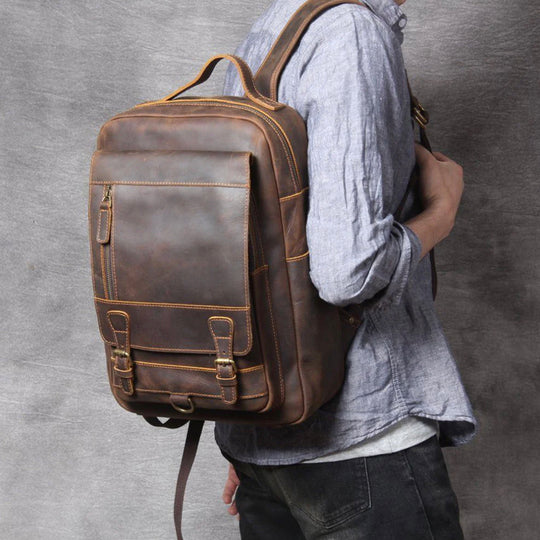 Leder Reiserucksack | Alaric