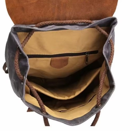 Wax Canvas Rucksack | Elsenberg