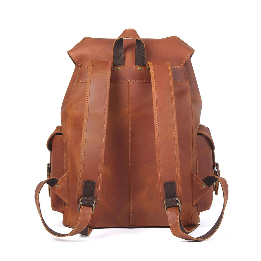 Leder-Reiserucksack – Klaus