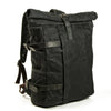 GRITTA – Canvas Motorrad Rucksack mit Rolltop (Wasserabweisend)