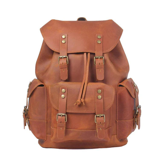 Leder-Reiserucksack – Klaus