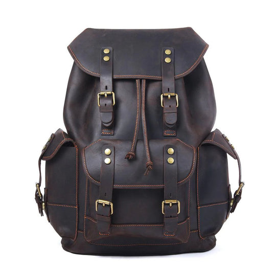 Leder-Reiserucksack – Klaus