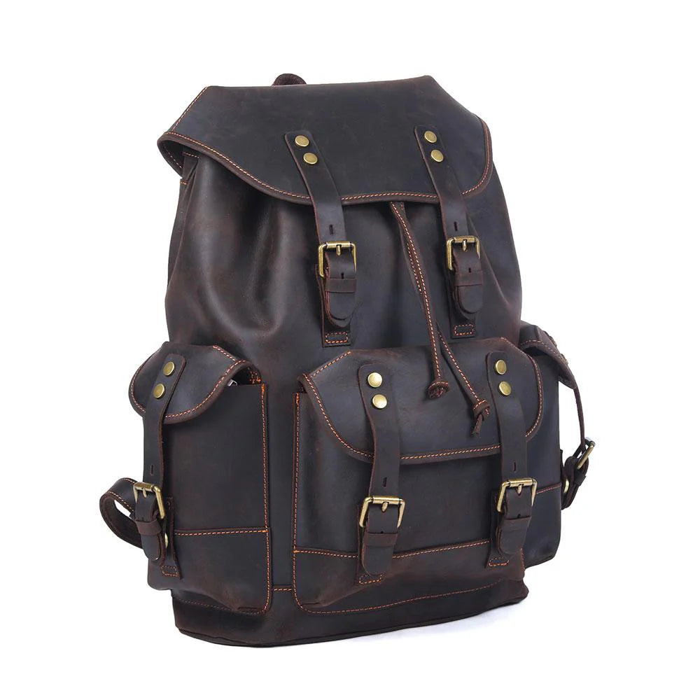 Leder-Reiserucksack – Klaus