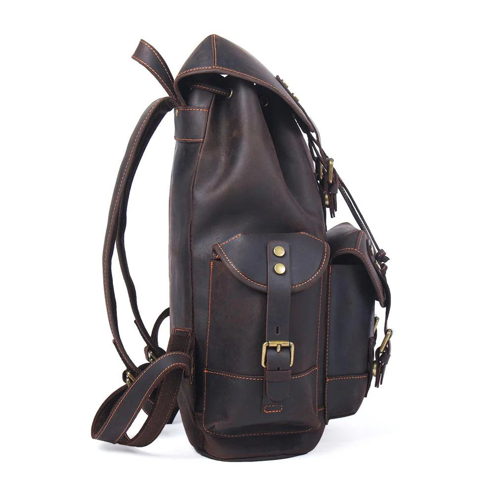 Leder-Reiserucksack – Klaus