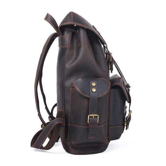 Leder-Reiserucksack – Klaus