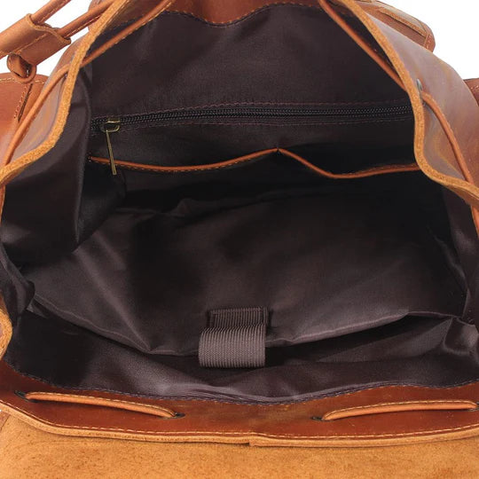Leder-Reiserucksack – Klaus