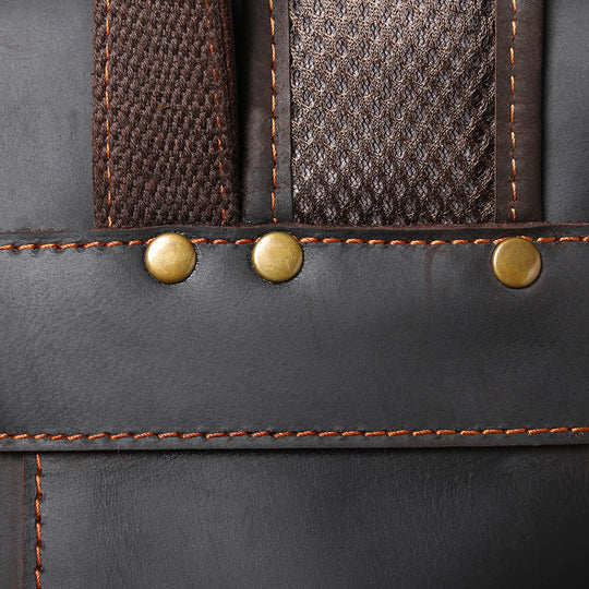 Leder-Reiserucksack – Klaus