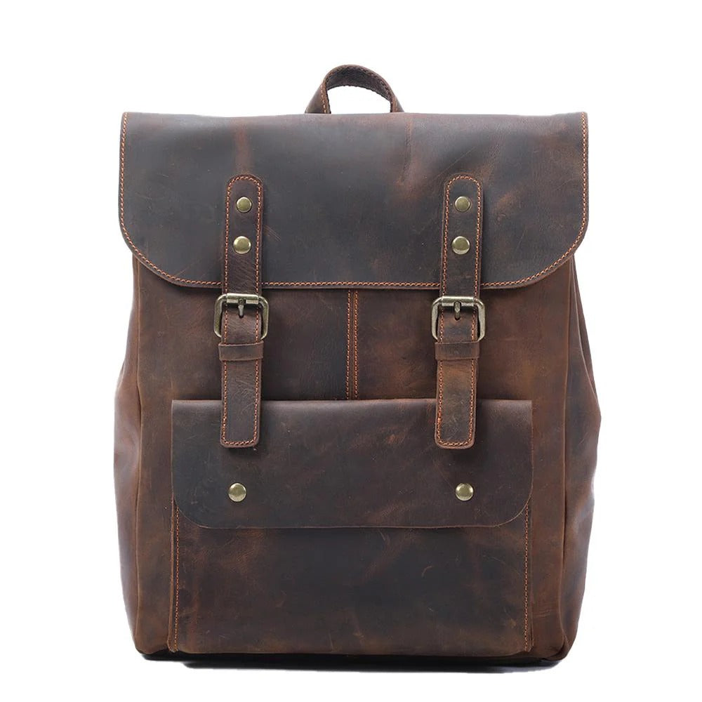ALBA - Vintage Lederrucksack